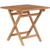 Image de vidaXL Table pliable de jardin 45x45x45 cm Bois de teck solide