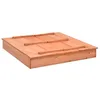 Image de Bac à sable Bois de sapin 95x90x15 cm