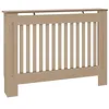 Image de vidaXL Cache-radiateur 112x19x81,5 cm Bois d'ingénierie