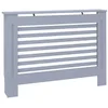 Image de vidaXL Cache-radiateur Anthracite 112x19x81,5 cm MDF