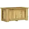 Image de vidaXL Jardinière surélevée 100x50x50 cm Bois de pin imprégné