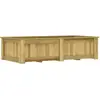 Image de vidaXL Jardinière surélevée 196x100x50 cm Bois de pin imprégné