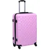 Image de vidaXL Valise rigide Rose ABS