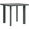 Image de vidaXL Table de Jardin Table de Patio Table de Terrasse Table de Camping Table de Salle à Manger Table d'Extérieur Vert 80x75x72 cm Plastique