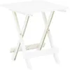 Image de Table pliable de jardin blanc 45x43x50 cm plastique