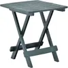 Image de vidaXL Table pliable de jardin vert 45x43x50 cm plastique