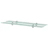 Image de vidaXL 2X Etagères Murales Etagères Flottantes Etagères Suspendues Salon Chambre à Coucher Salle de Bain Maison Intérieur Verre 90x10 cm 8 mm