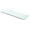 Image de vidaXL Panneaux d'étagère 2 pcs Verre Transparent 60 x 15 cm