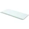 Image de vidaXL Panneaux d'étagère 2 pcs Verre Transparent 60x20 cm