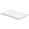 Image de vidaXL Panneaux d'étagère 2 pcs Verre Transparent 60 x 30 cm