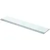 Image de vidaXL Panneaux d'étagère 2 pcs Verre Transparent 70x12 cm