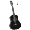 Image de vidaXL Guitare Classique de Débutants et Enfants Instrument d'apprentissage Instrument de Musique Musical Musicien Amateur Noir 3/4 36"