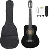 Image de Jeu de guitare classique pour débutants 8 pcs Noir 1 2 34