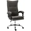 Image de vidaXL Chaise de bureau Gris Tissu