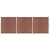 Image de vidaXL Clôture de jardin WPC 526x186 cm Marron