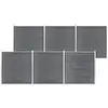 Image de vidaXL Clôture de jardin WPC 1045x186 cm Gris