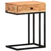 Image de Table d appoint en forme d U 45x30x61 cm Bois d acacia massif