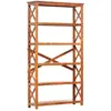 Image de vidaXL Bibliothèque 100x30x180cm Bois massif d'acacia et finition miel