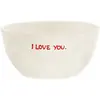 Image de Bol I Love You Anna + Nina Crème taille unique