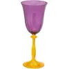 Image de Verre à vin Petunia Anna + Nina Multicolore taille unique
