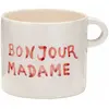 Image de Tasse Bonjour Madame Anna + Nina Rouge taille unique