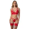 Image de Marinka Ensemble de Dentelle Rouge