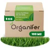 Image de Engrais Gazon Tout-En-Un - 5 Kg - 100 M2 - Engrais Pelouse Printemps Anti Mousse Et Mauvaises Herbes - Fertilisant Gazon Haute Performance - Organifer