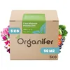 Image de Fumier De Vache 3-En-1 En Granulés - 5 Kg - 50 M2 - Engrais Organique Universel - Npk 2-2-3 - Fertilisants Pour Potager, Gazon, Jardin - À Partir De Fumier De Vache 100% Pur - Organifer