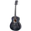 Image de Fazley W55-COL-BK-3/4 ColourTune guitare folk acoustique noire
