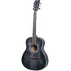 Image de Fazley W55-COL-BK-3/4 ColourTune guitare folk noire