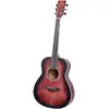 Image de Fazley W55-COL-R-3/4 ColourTune guitare folk rouge
