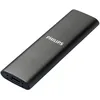 Image de Philips Portable External SSD 1 to - Ultra Fin SATA Ultra Speed   USB-C - USB, Vitesse de Lecture jusqu'à 540 Mo/s, Vitesse d'écriture jusqu'à 540 Mo/s, Aluminium
