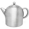 Image de Bredemeijer - Théière double paroi Minuet Santhee - 2 litres - Acier inoxydable - Mat