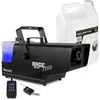 Image de BeamZ RAGE1800SNOW Machine à Neige avec 5 Litres de Liquide, Télécommande sans Fil, Contrôleur DMX, Réservoir 3,5L, Débit de Neige Réglable, Idéale pour les Soirées et Animations Hivernales
