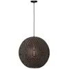 Image de Freelight Suspension Oronero, Ø 50 cm, noir/or, métal