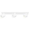Image de Freelight Spot pour plafond Razza, blanc, longueur 61 cm, 3 lampes, métal