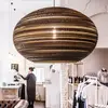 Image de Think Paper Suspension Lazy, Ø 64 cm, marron, carton, E27