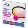 Image de Plafonnier LED WiZ SuperSlim RGBW Ø42cm noir