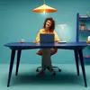 Image de WiZ Portrait lampe de table LED anneau capteur CCT