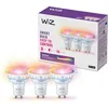Image de WiZ Ampoule LED Connectée, Couleur, Spots GU10, équivalent 50W, avec détecteur de mouvement, Connexion Wi-Fi, Contrôle possible par la Voix, App, Alexa, Google Assistant et Apple HomeKit, Lot de 3
