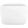 Image de Plafonnier LED contemporain - PHILIPS - Acuna Mauve Carré 12W 2700K - Abat-jour synthétique blanc