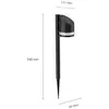 Image de Philips Lampe sur piquet LED solaire Fyve