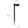 Image de Philips Lampe sur piquet LED solaire Vynce, Ø tête 11,2 cm