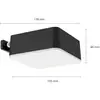 Image de Applique murale solaire LED Philips Vynce, tête 10,5 x 10,5 cm