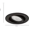 Image de Philips Luminaire encastrable extérieur Fresco, noir, acier inoxydable, GU10