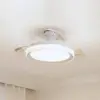 Image de Ventilateur de plafond LED Philips Bliss, blanc/blanc, silencieux, CCT