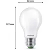 Image de Philips E27 ampoule LED A60 4W 840lm 2700K mat lot de 3