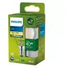 Image de Ampoule LED globe UltraEfficient filament transparante E14 485lm 2.3W = 40W IP20 blanc froid Philips