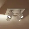 Image de Spot pour plafond LED Philips Hue Argenta, blanc, à 4 lampes RVB CCT