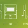 Image de Projecteur d'extérieur LED Philips Lois UE Sensor, 24 W, 5 000 K IP65